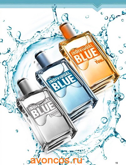 Серия мужской туалетной воды Individual Blue от AVON фото